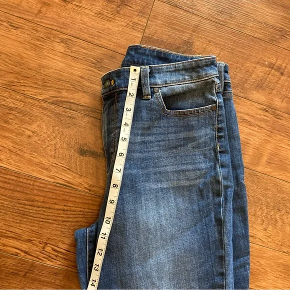 Talbots Flare Jeans Denim Wide Leg Pants Size 12 - Picture 7 of 8